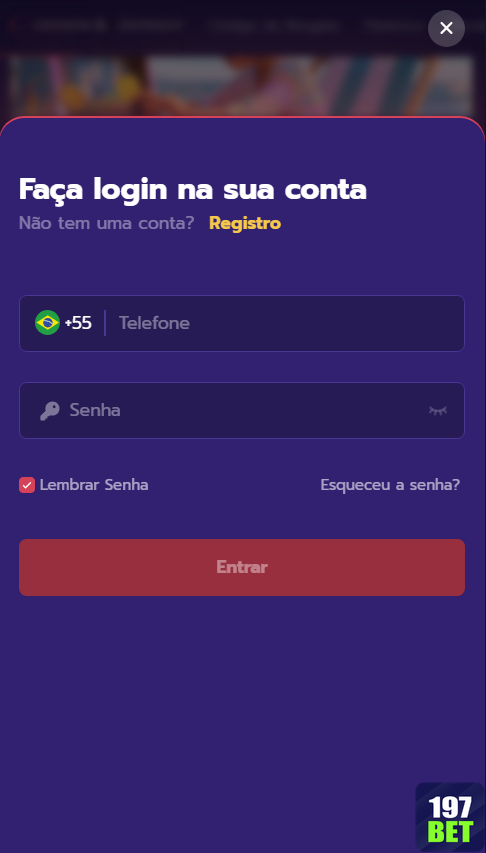 197bet.com - acessar sua conta agora